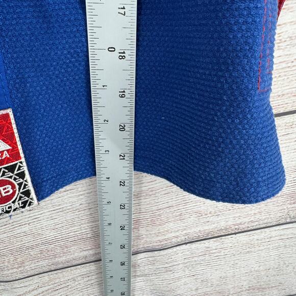 Gracie Barra Equipe Storm Jiu Jitsu Kimono Gi Youth Y3 Blue Red Patched - Picture 12 of 12